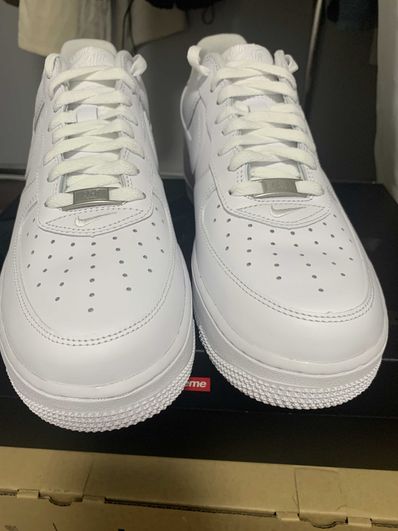 Supreme × Nike Air Force 1 Low "White"