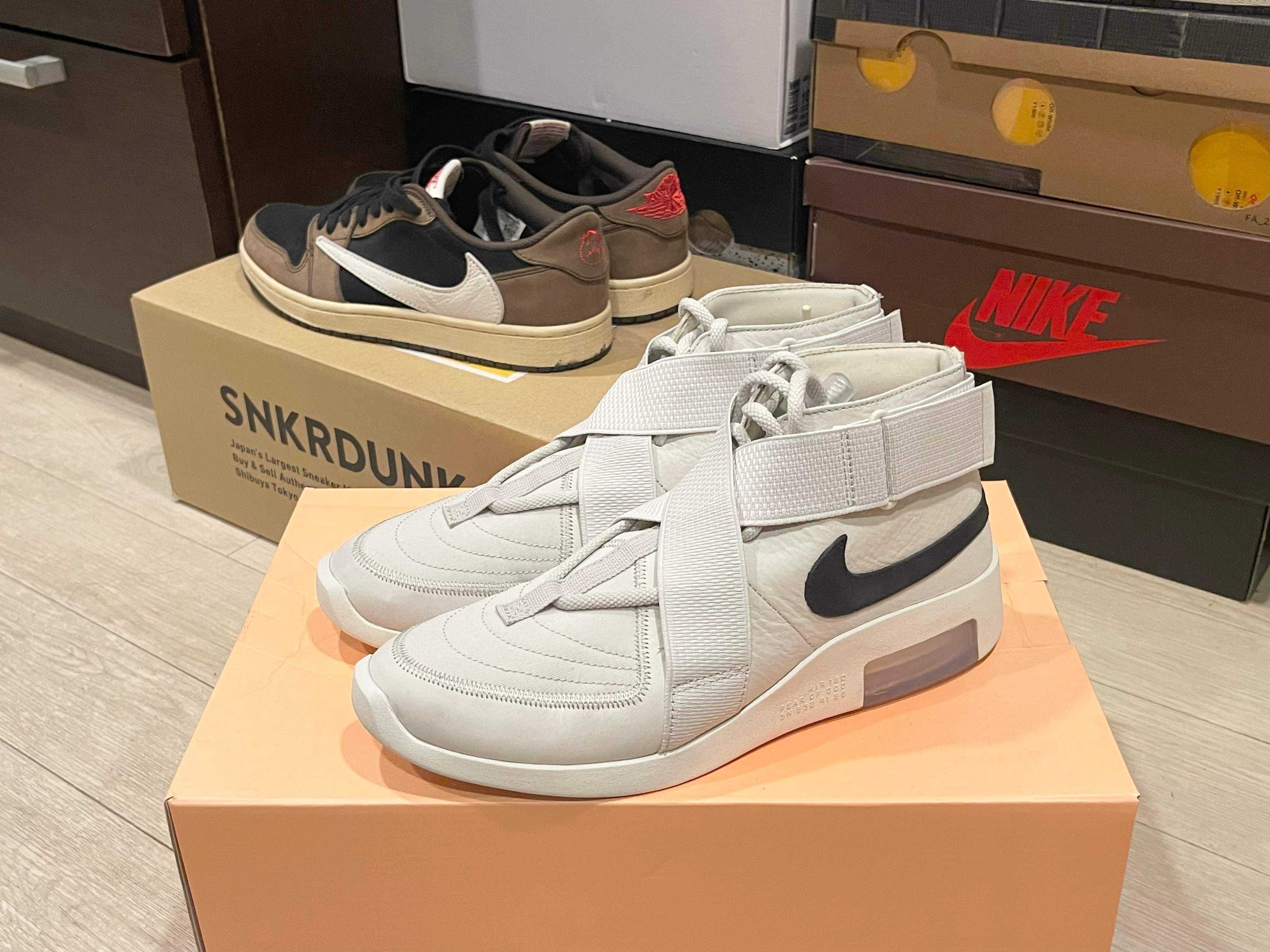 Fear Of God × Nike Air  Raid "Light Bone"