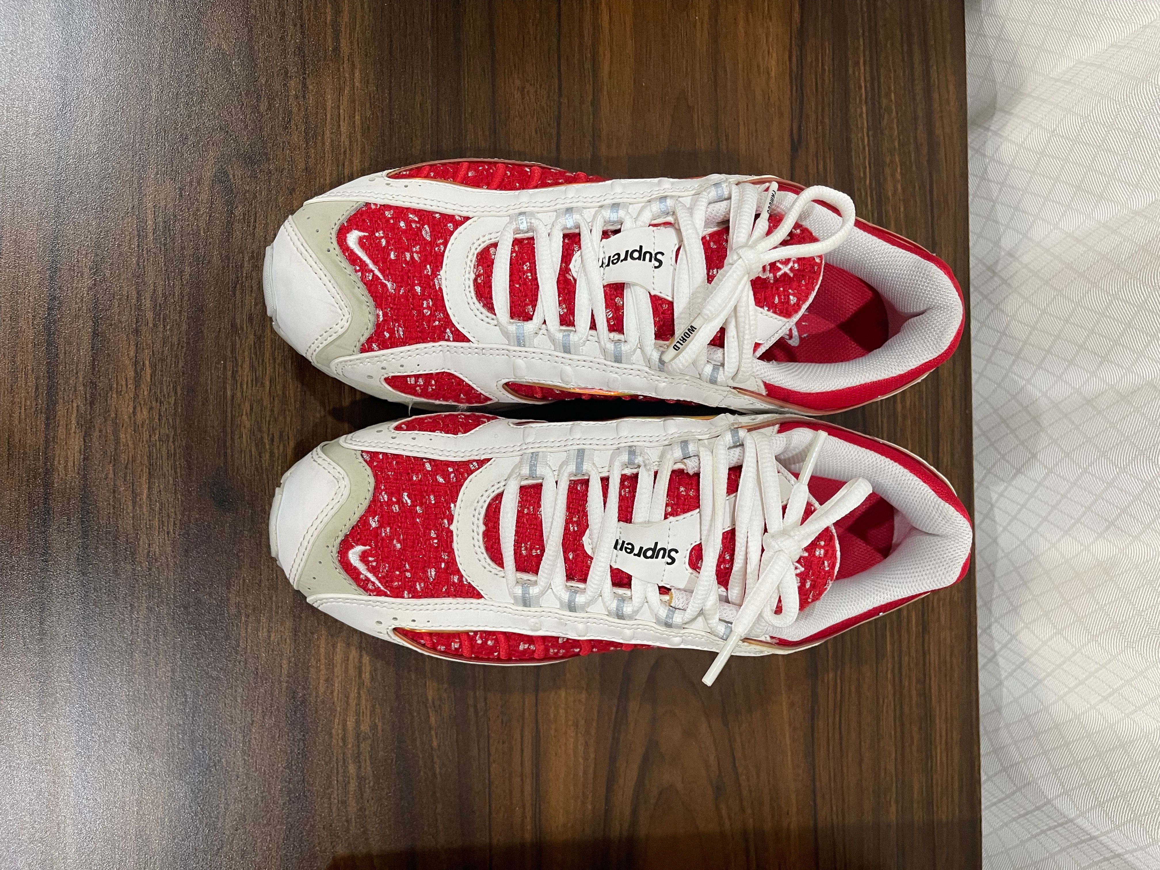 シュプリーム × ナイキ エアマックステイルウィンド4 "レッド"