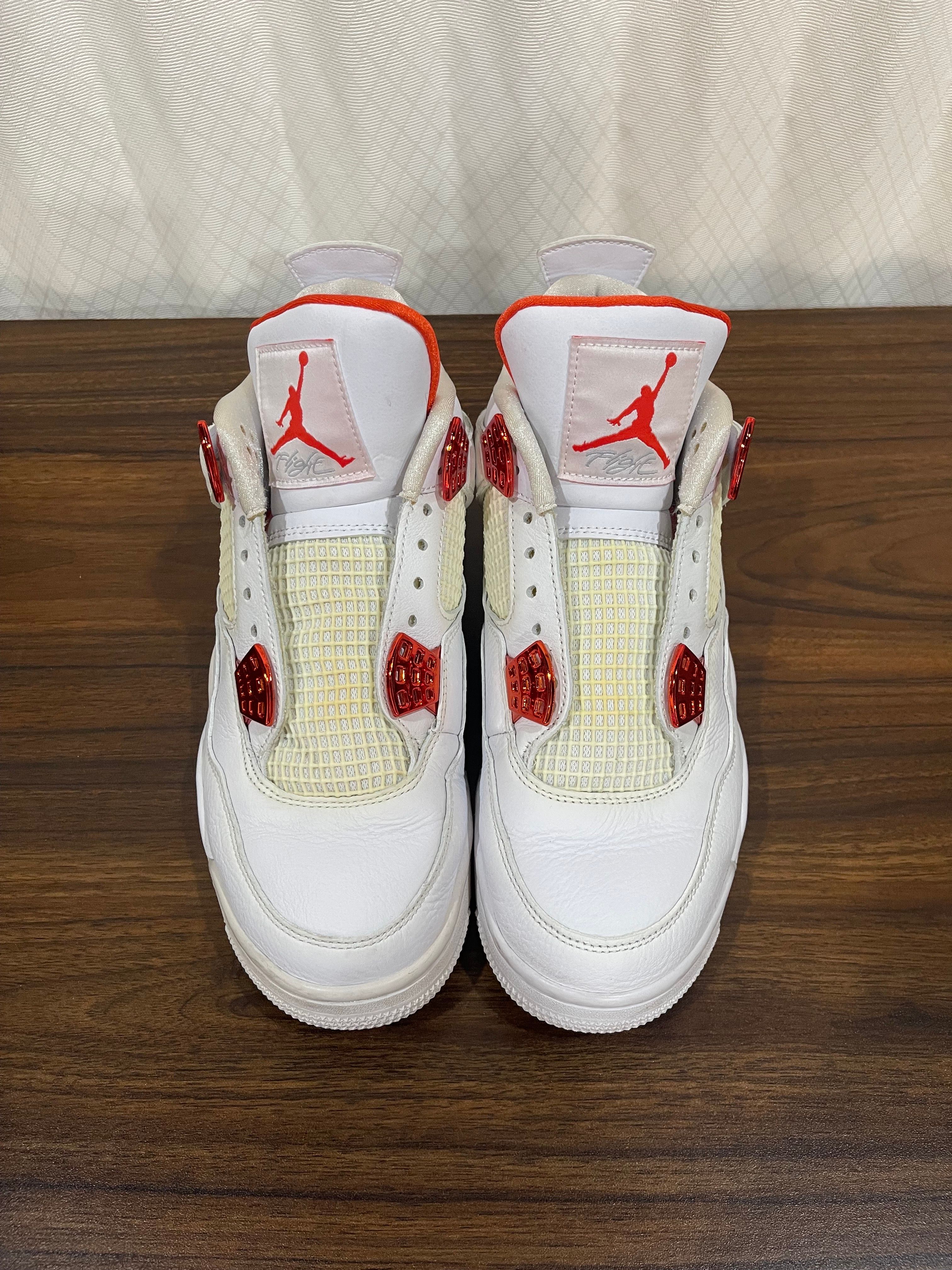 Nike Air Jordan 4 Retro "White/Team Orange"
