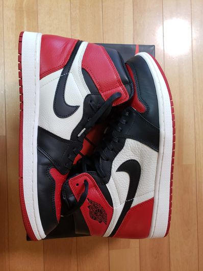 Nike Air Jordan 1 Retro High OG "Bred Toe"