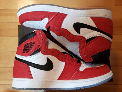 Spiderman × Nike Air Jordan 1 Origin Story "Gym Red/White/Photo Blue/Black"