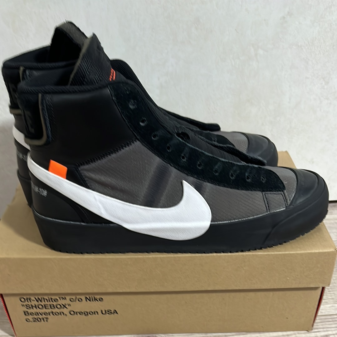 Off-White × Nike Blazer Studio Mid "Grim Reaper"