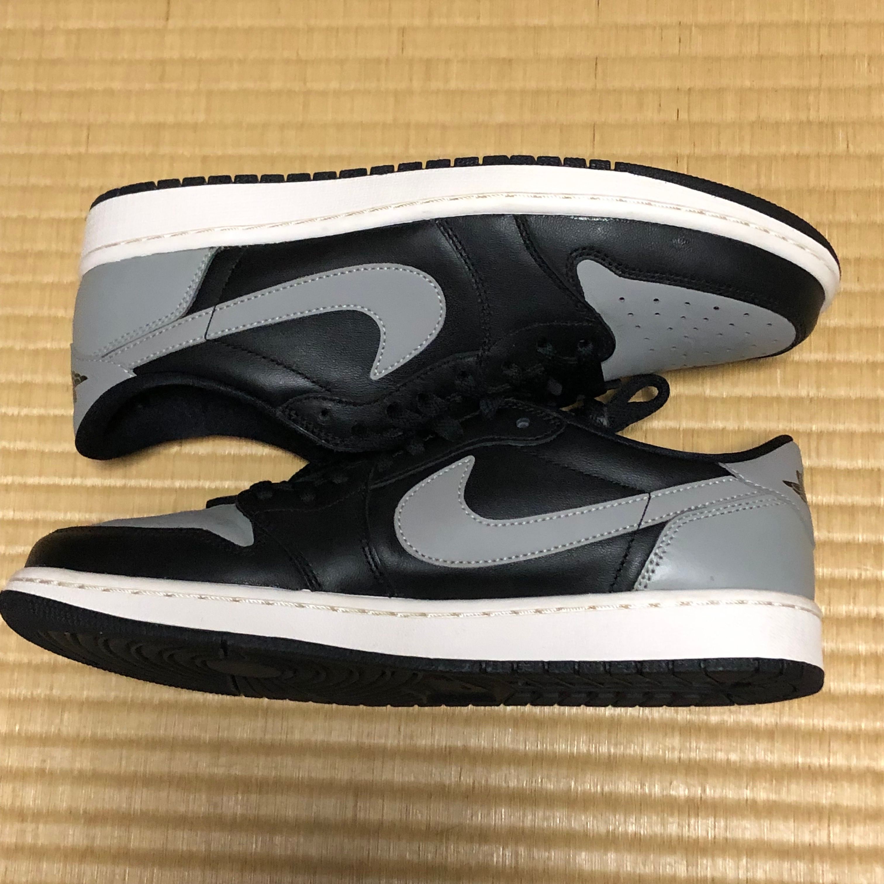 NIKE AIR JORDAN 1 RETRO LOW BLACK GREY (2015)