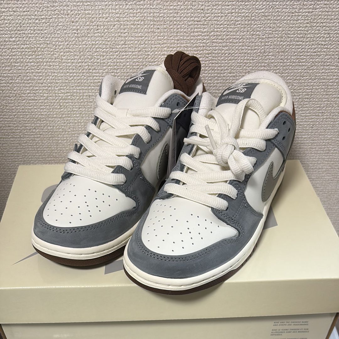 堀米 雄斗(Yuto Horigome) × Nike SB Dunk Low Pro QS "Wolf Grey"