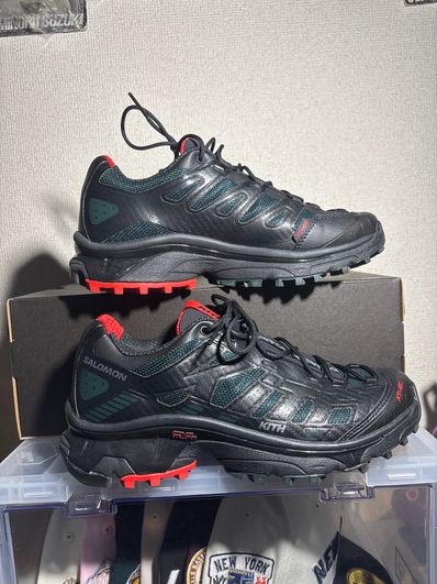 KITH × Salomon XT-4K "Black/Scarab/Fiery Red"