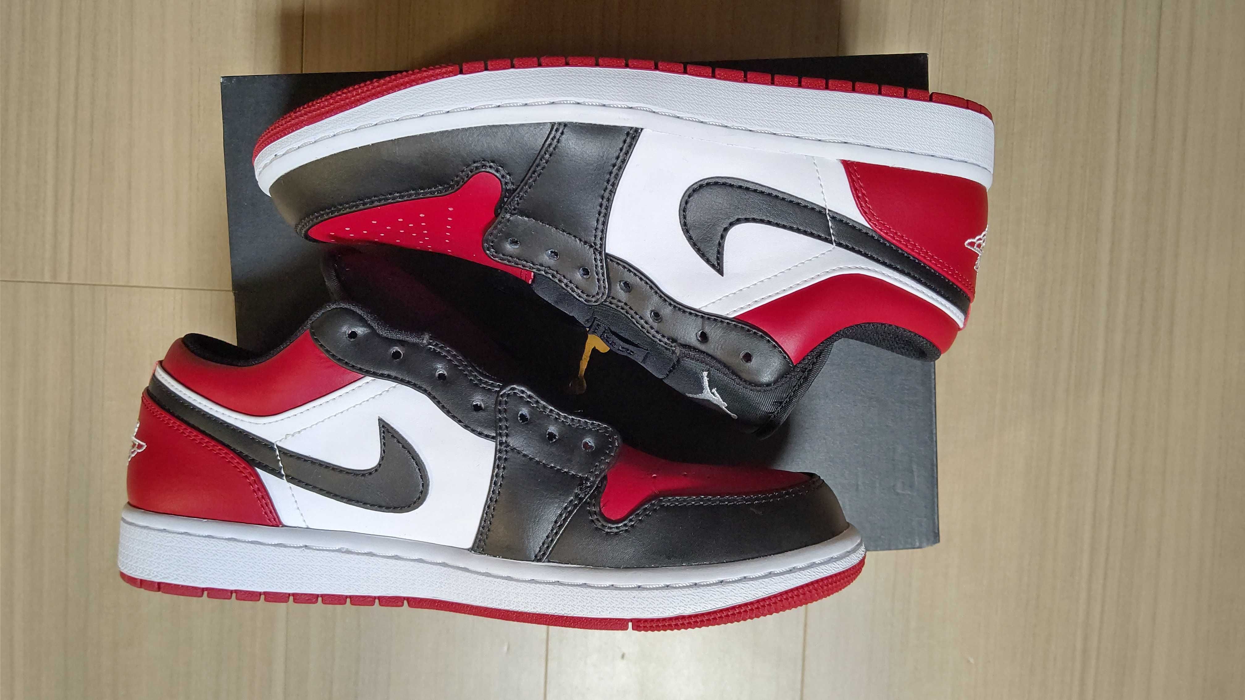 Nike Air Jordan 1 Low "Bred Toe"