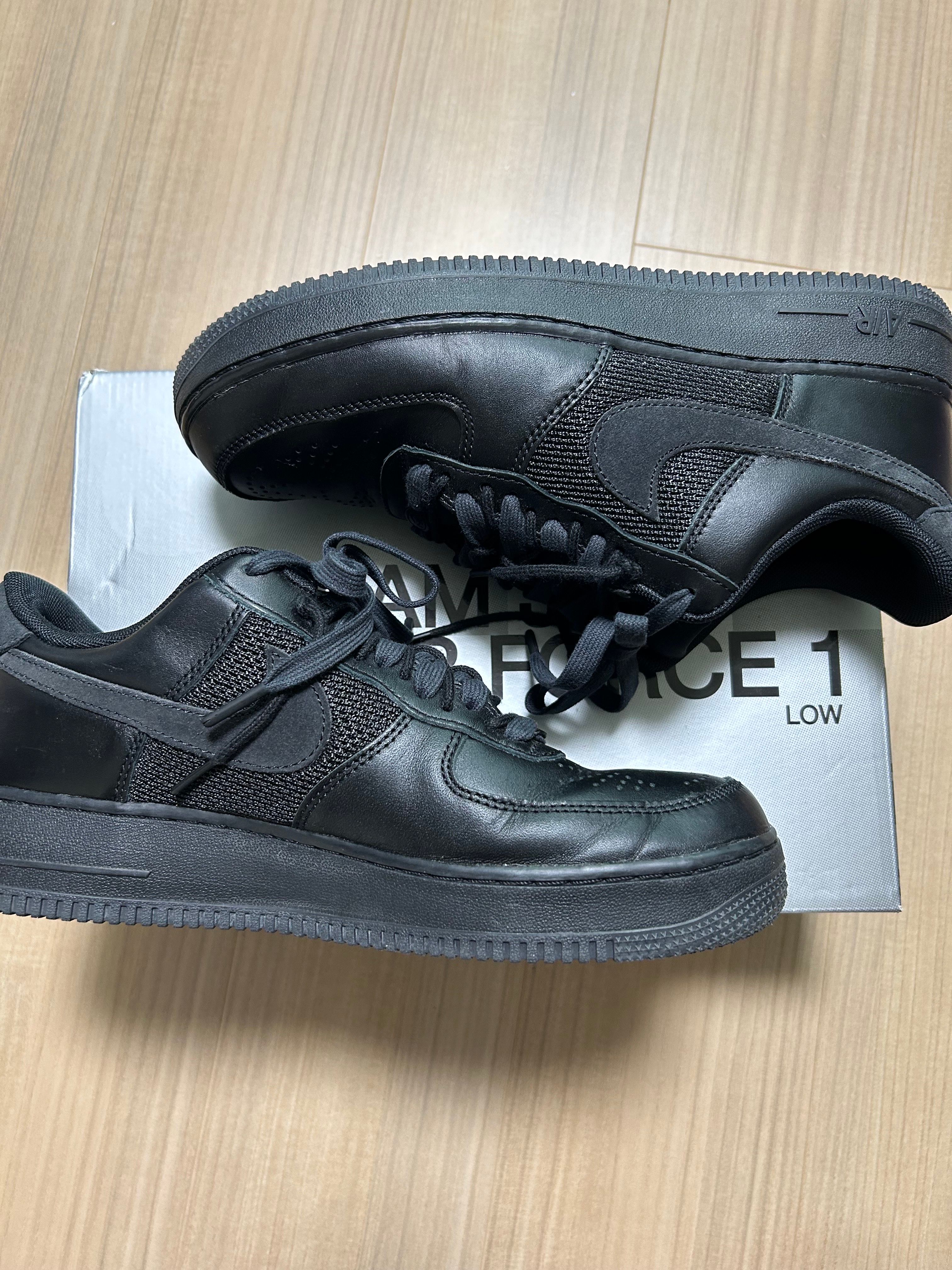 Slam Jam × Nike Air Force 1 Low "Black and Off Noir"