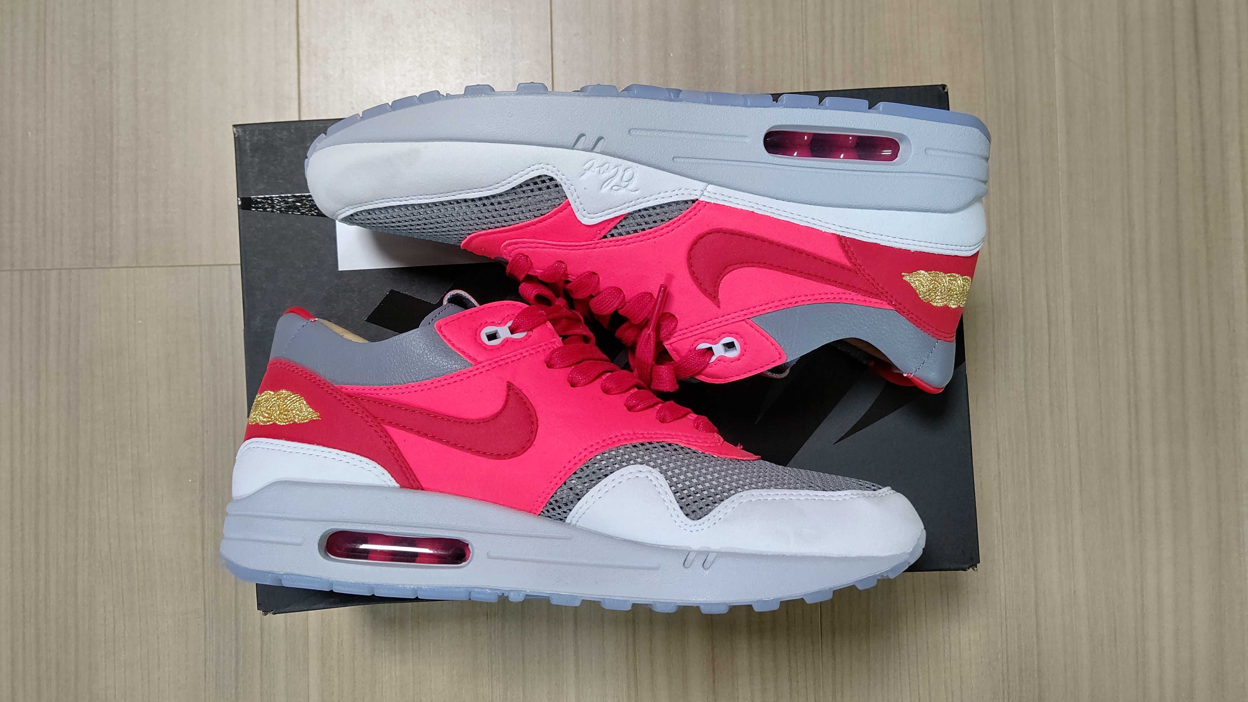 CLOT × NIKE AIR MAX 1 "K.O.D" SOLAR RED