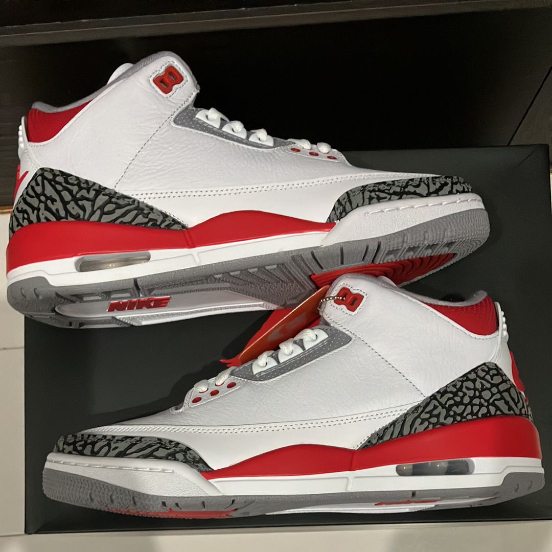 Nike Air Jordan 3 Retro OG "Fire Red" (2022)