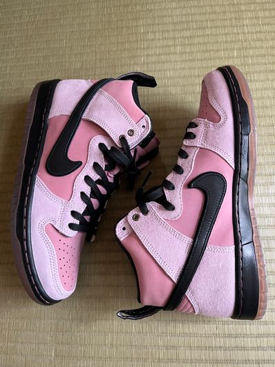 KCDC Brooklyn Skateshop × Nike SB Dunk High "Pink/Black"