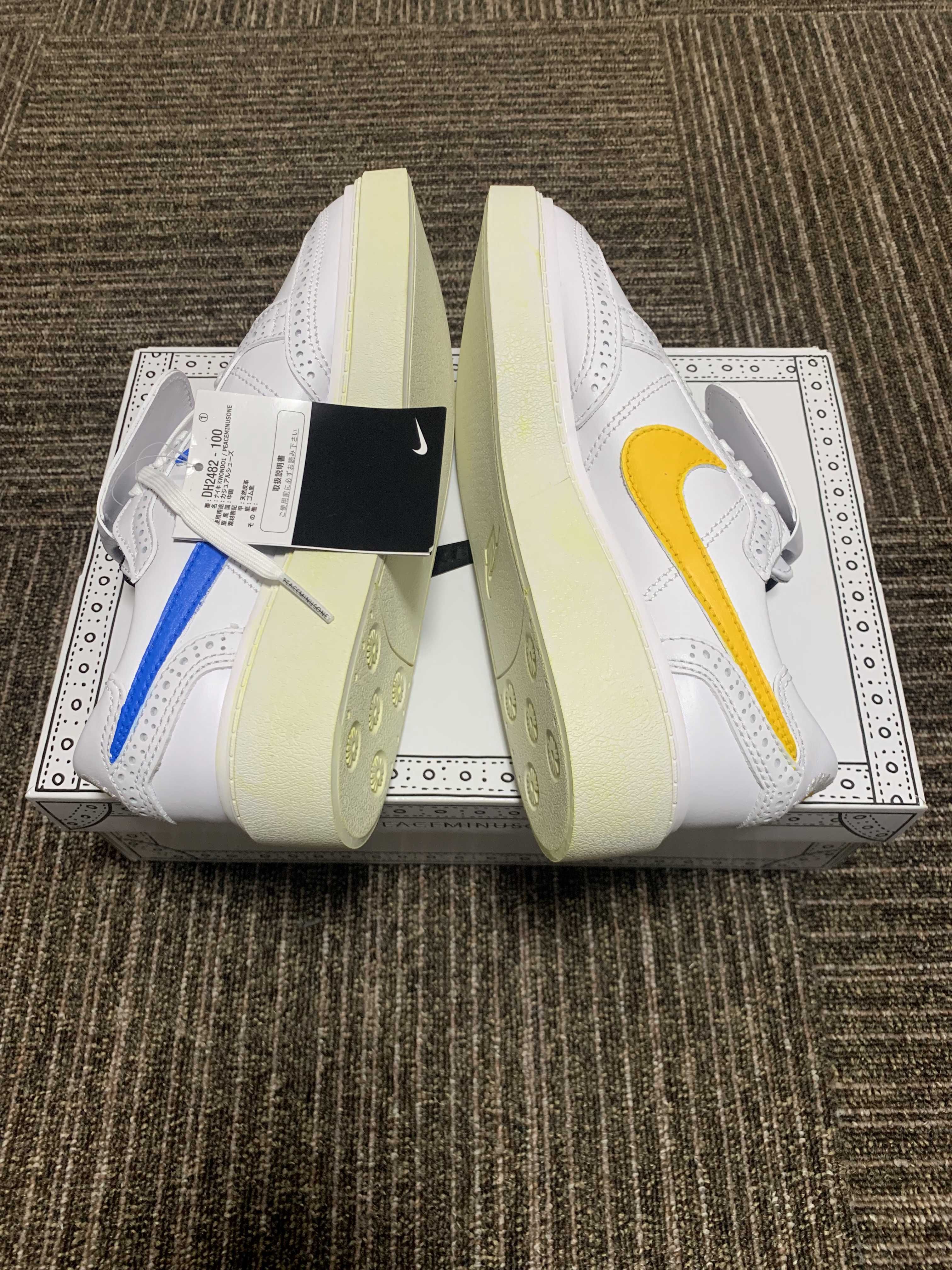 PEACEMINUSONE × Nike Kwondo1 "White" / G-DRAGON