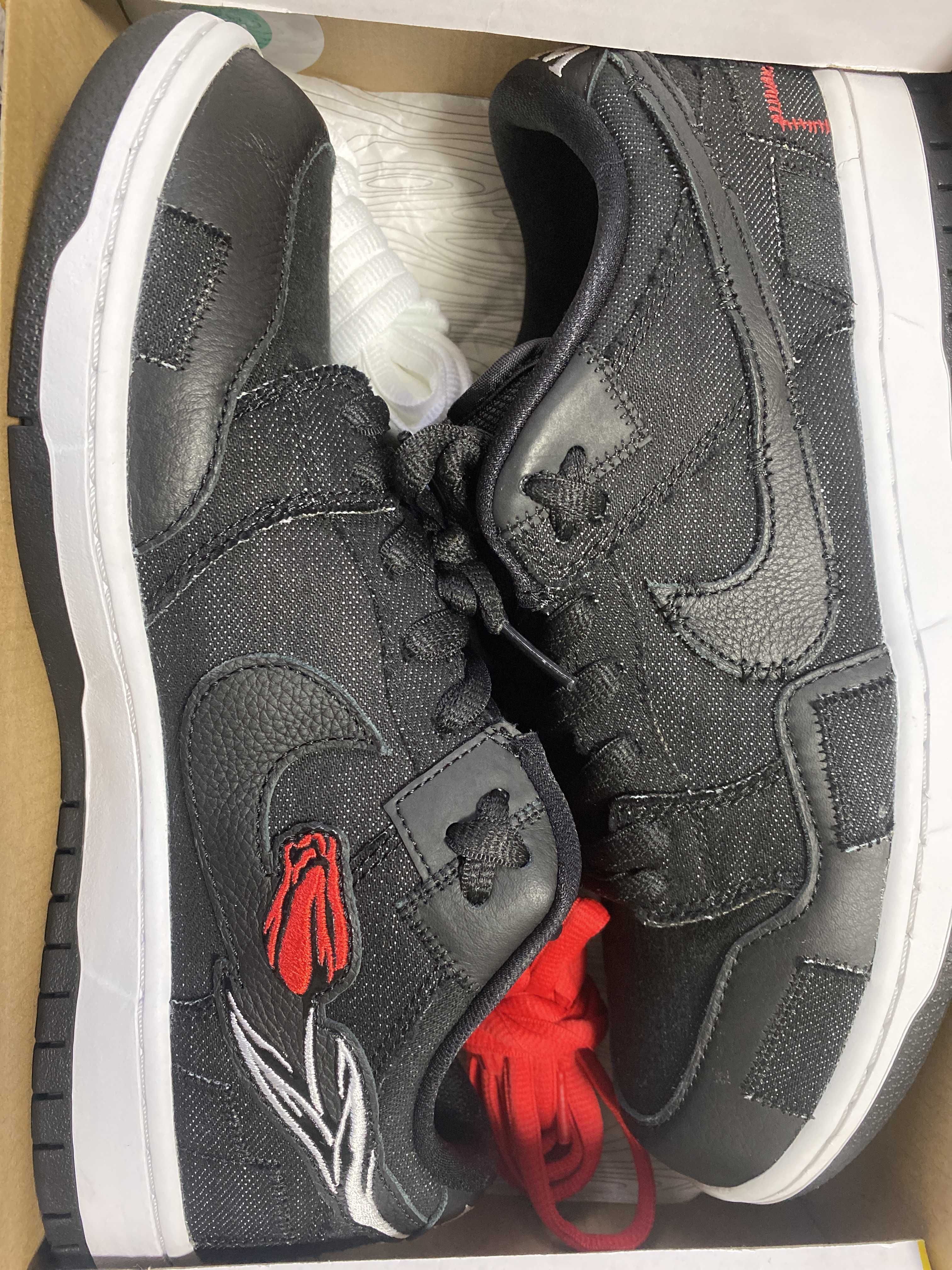 Wasted Youth × Nike SB Dunk Low "Black Denim" / VERDY