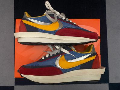 sacai × Nike LDV Waffle "Red/Blue"