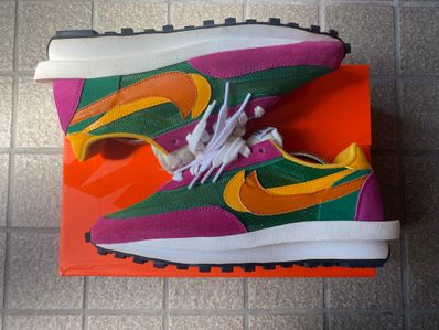 sacai × NIKE LDV WAFFLE "PINE GREEN"