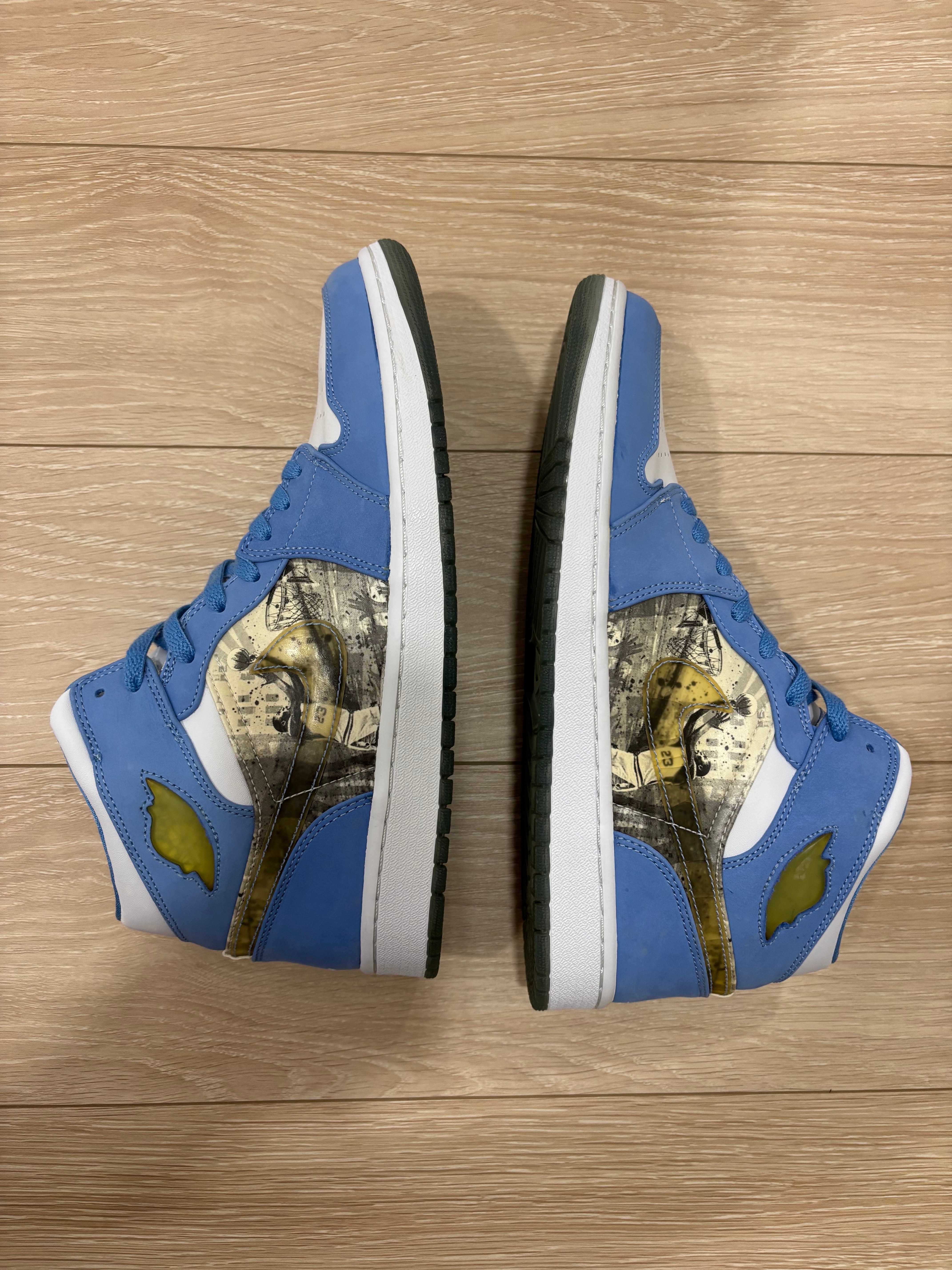 Nike Air Jordan 1 Retro Alpha "White/University Blue Black"