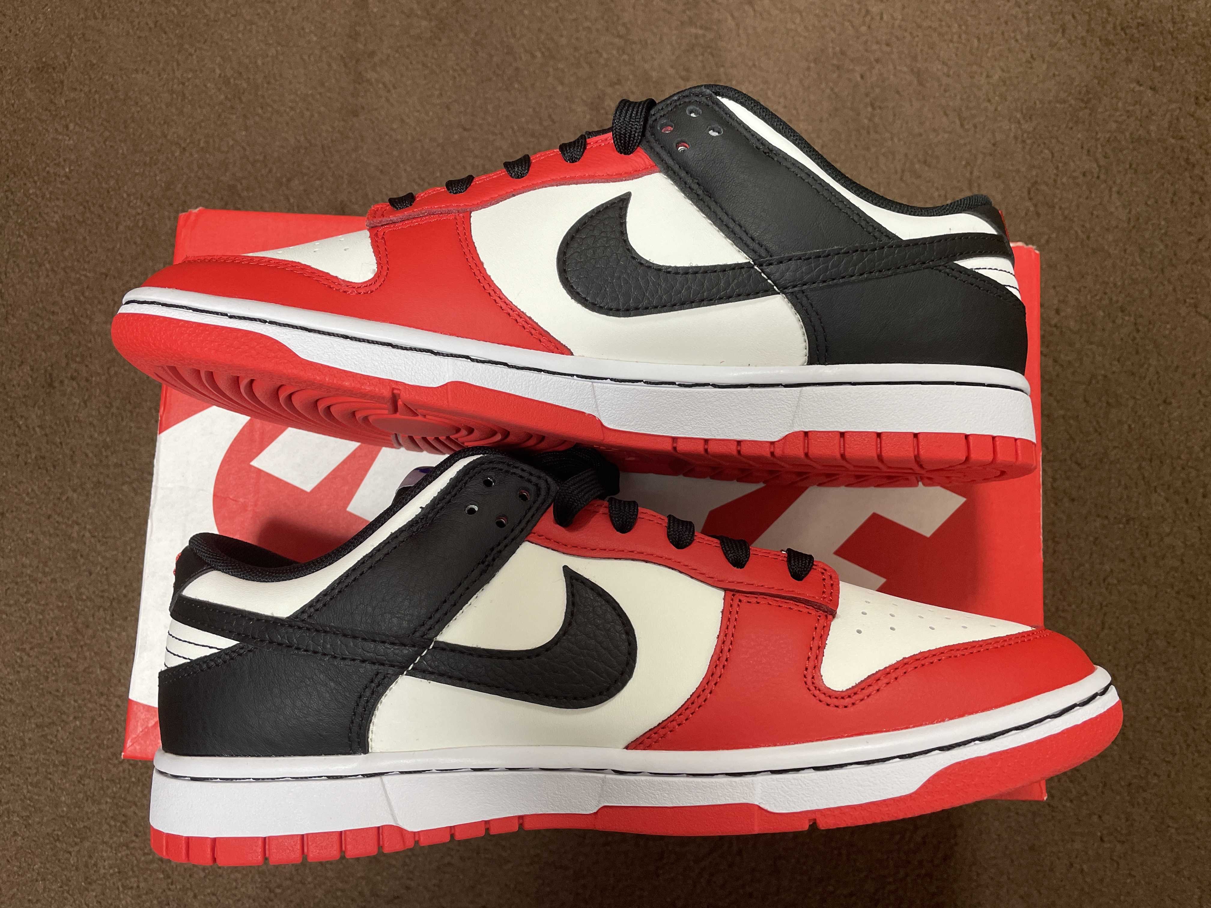 NBA × Nike Dunk Low EMB 75th Anniversary "Chicago Bulls"