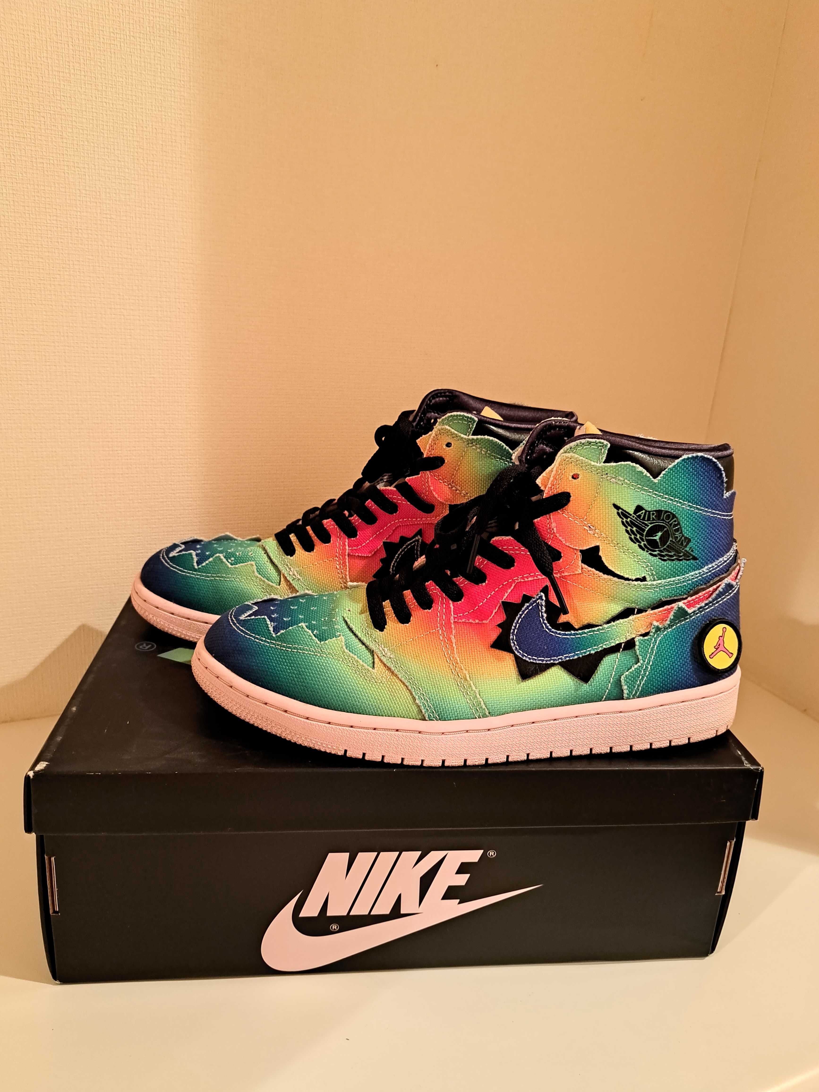 J Balvin × Nike Air Jordan 1 High OG "Rainbow"
