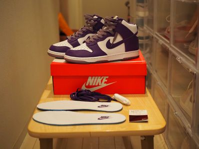 NIKE DUNK HIGH Women's "VARSITY PURPLE"