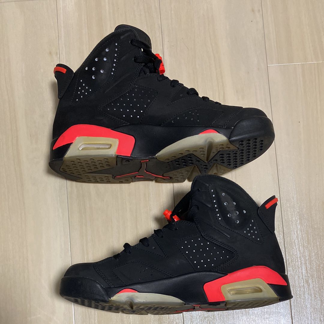 NIKE AIR JORDAN 6 RETRO "INFRARED BLACK" (2014)