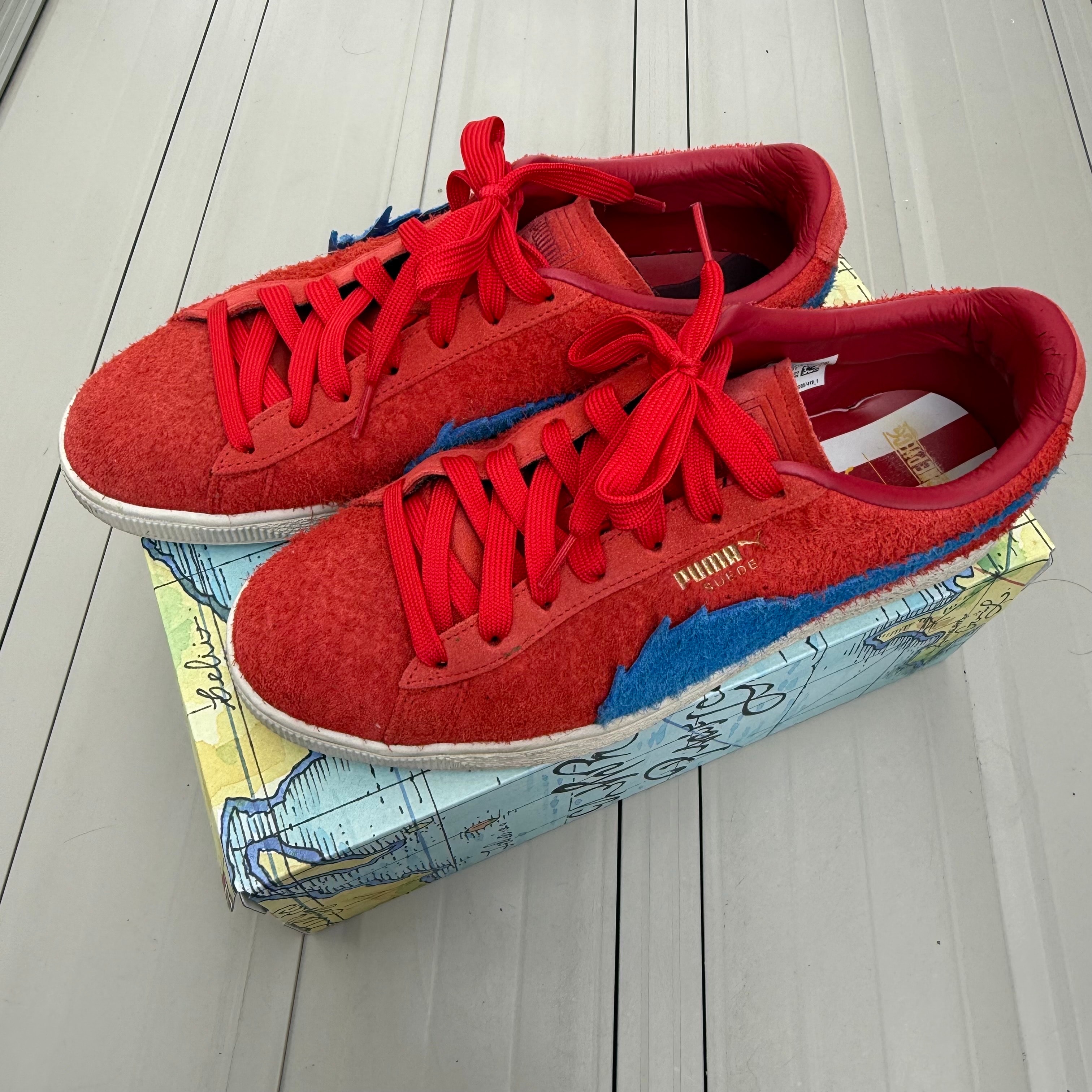 ワンピース × プーマ スウェード "千両道化のバギー"