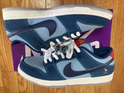 Why So Sad? × Nike SB Dunk Low "Coastal Blue/Speed Yellow-University Red"