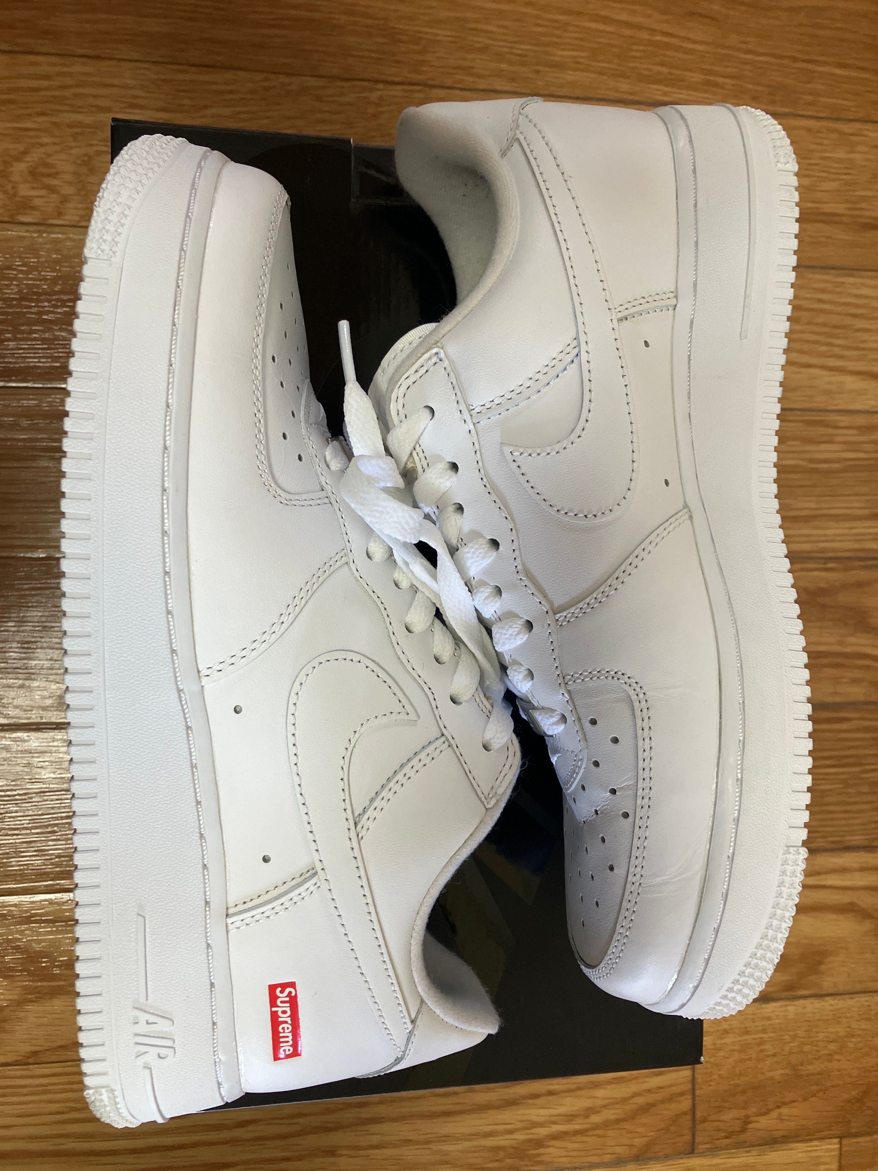 Supreme × Nike Air Force 1 Low "White"