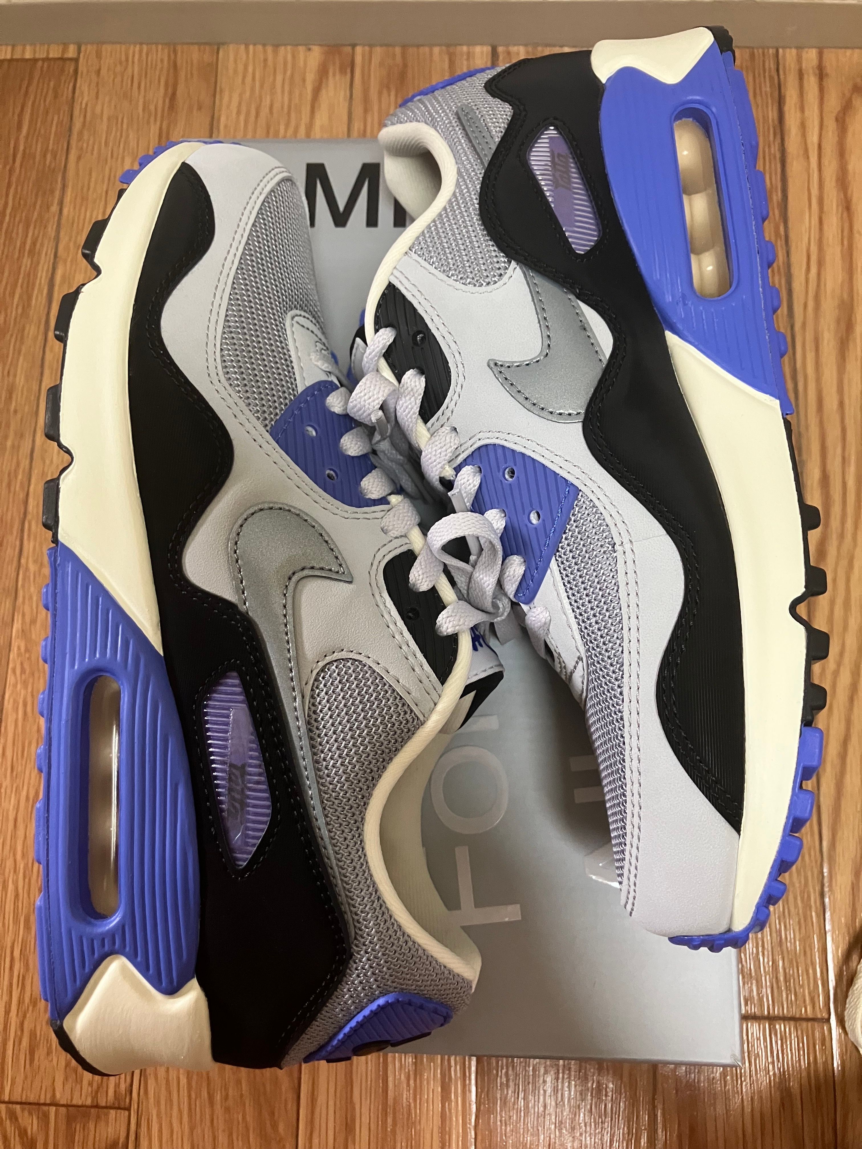 Patta × Nike Air Max 90 "Sapphire and Particle Grey"