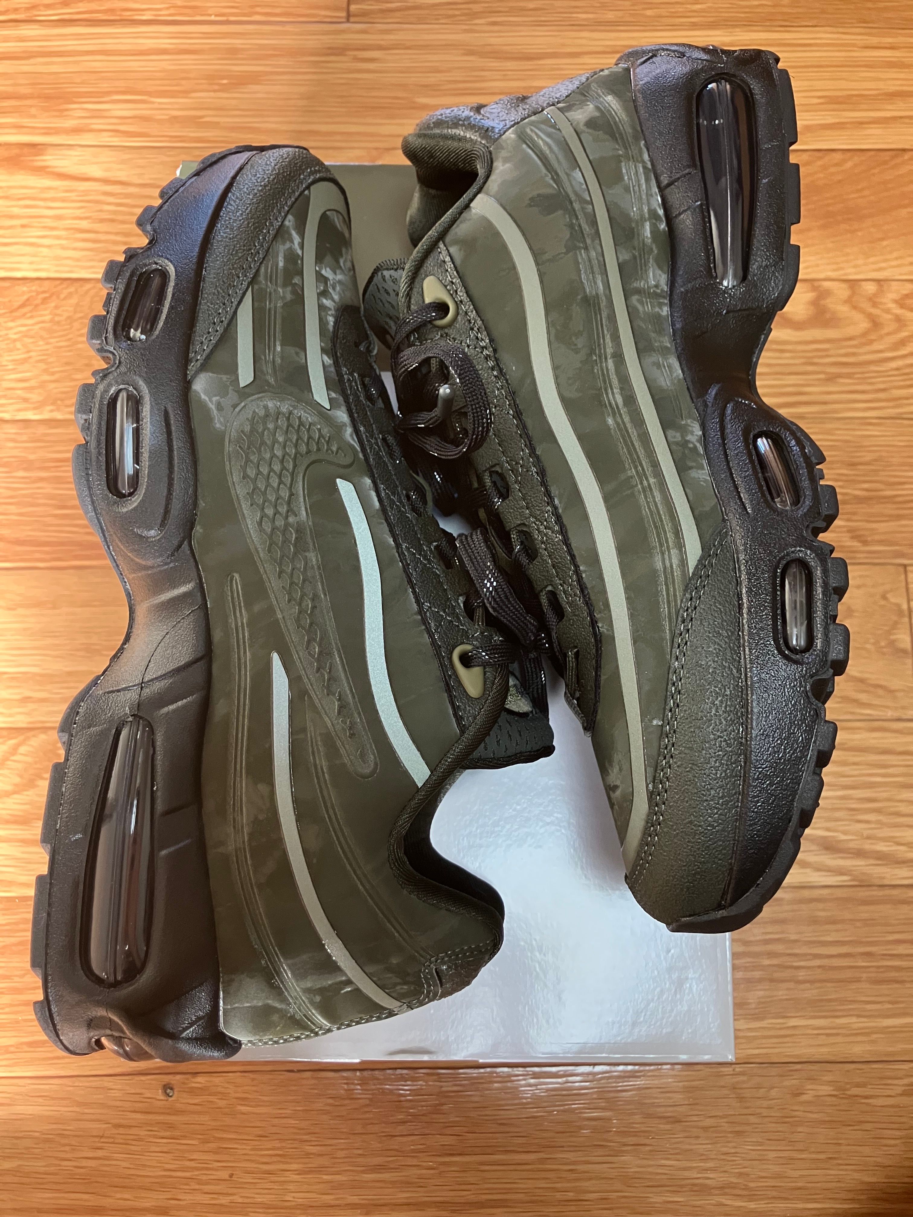 Worksout × Nike Air Max 95 Big Bubble "Uniform/Medium Olive and Sequoia"