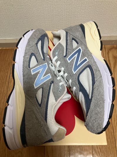 New Balance 990V4 "Gray/Slate Blue"