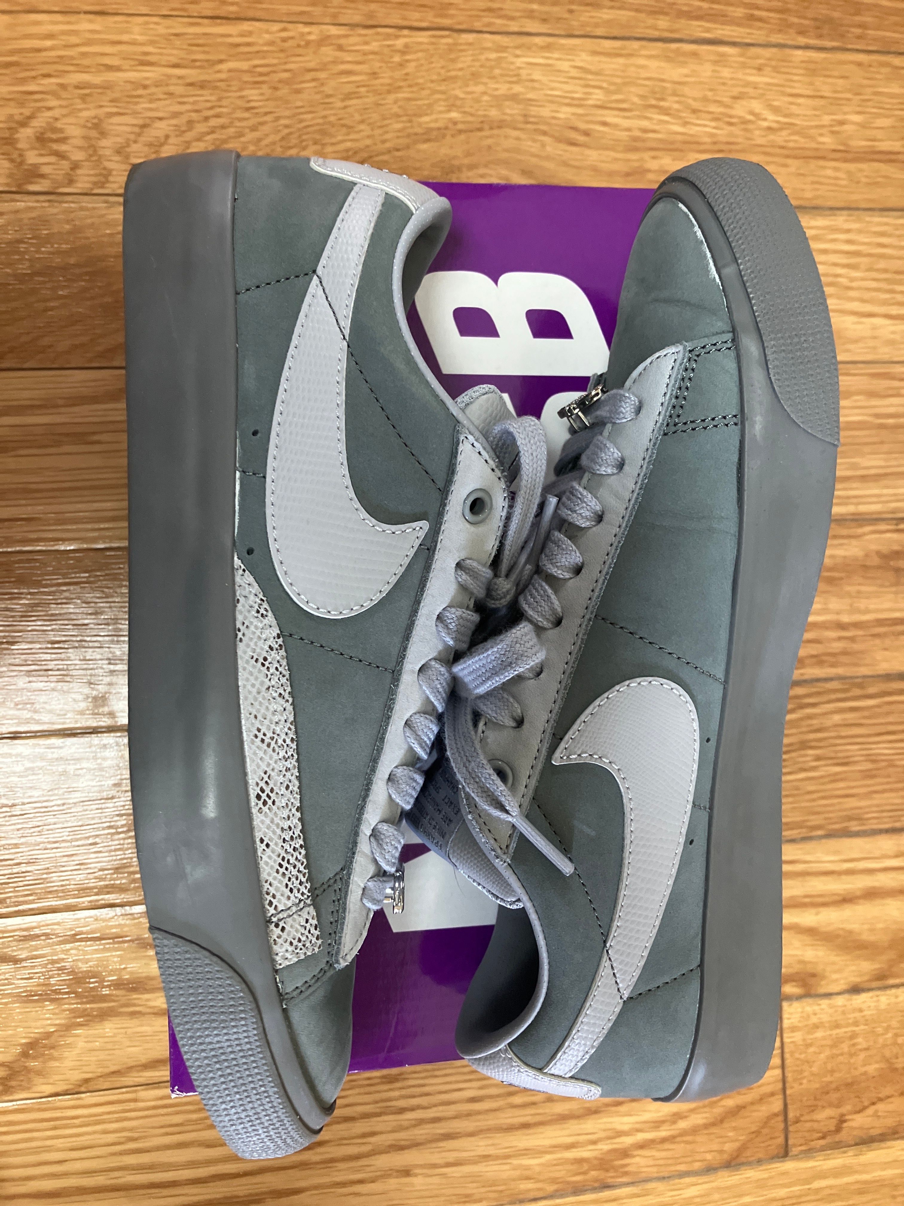 FPAR × Nike SB Blazer Low "Cool Grey"