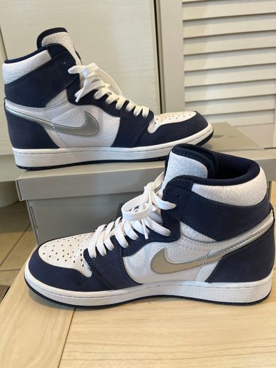 Nike Air Jordan 1 High OG CO.JP "White/Midnight Navy" (2020)(ブリーフケースなし)