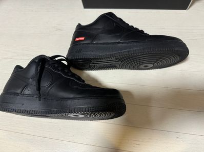 Supreme × Nike Air Force 1 Low "Black"
