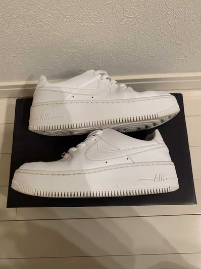 Nike Women's Air Force Sage Low "Triple White"