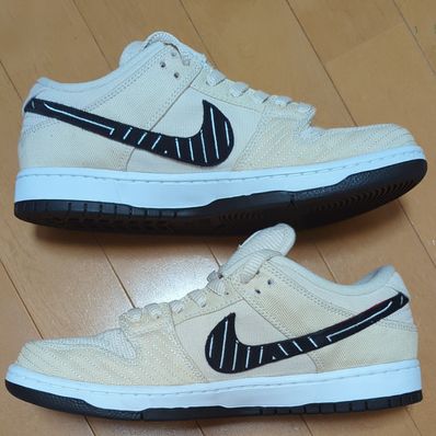 Albino & Preto × Nike SB Dunk Low Pro QS "Pearl White"
