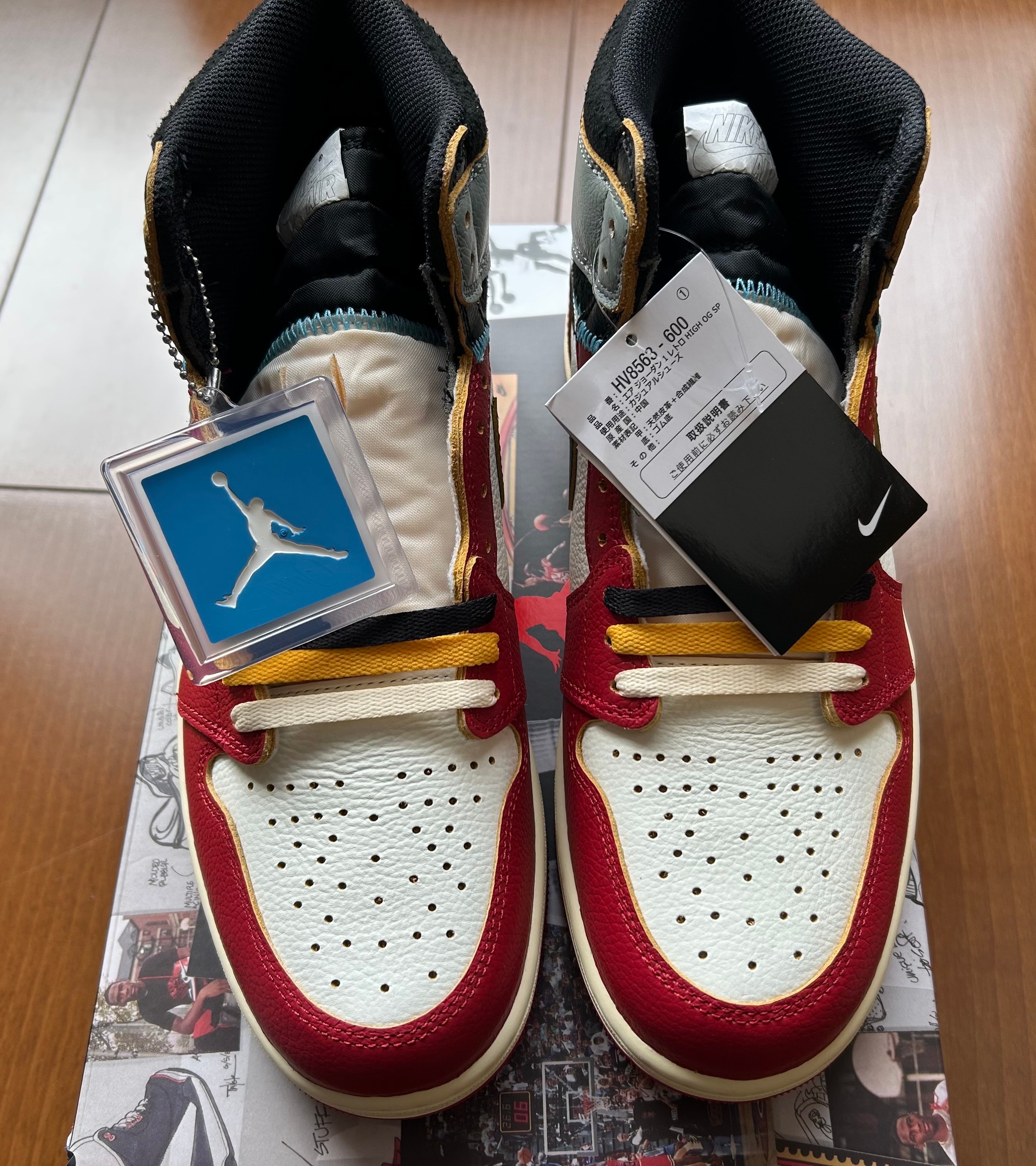 UNION × Nike Air Jordan 1 Retro High OG "Chicago/Shadow"