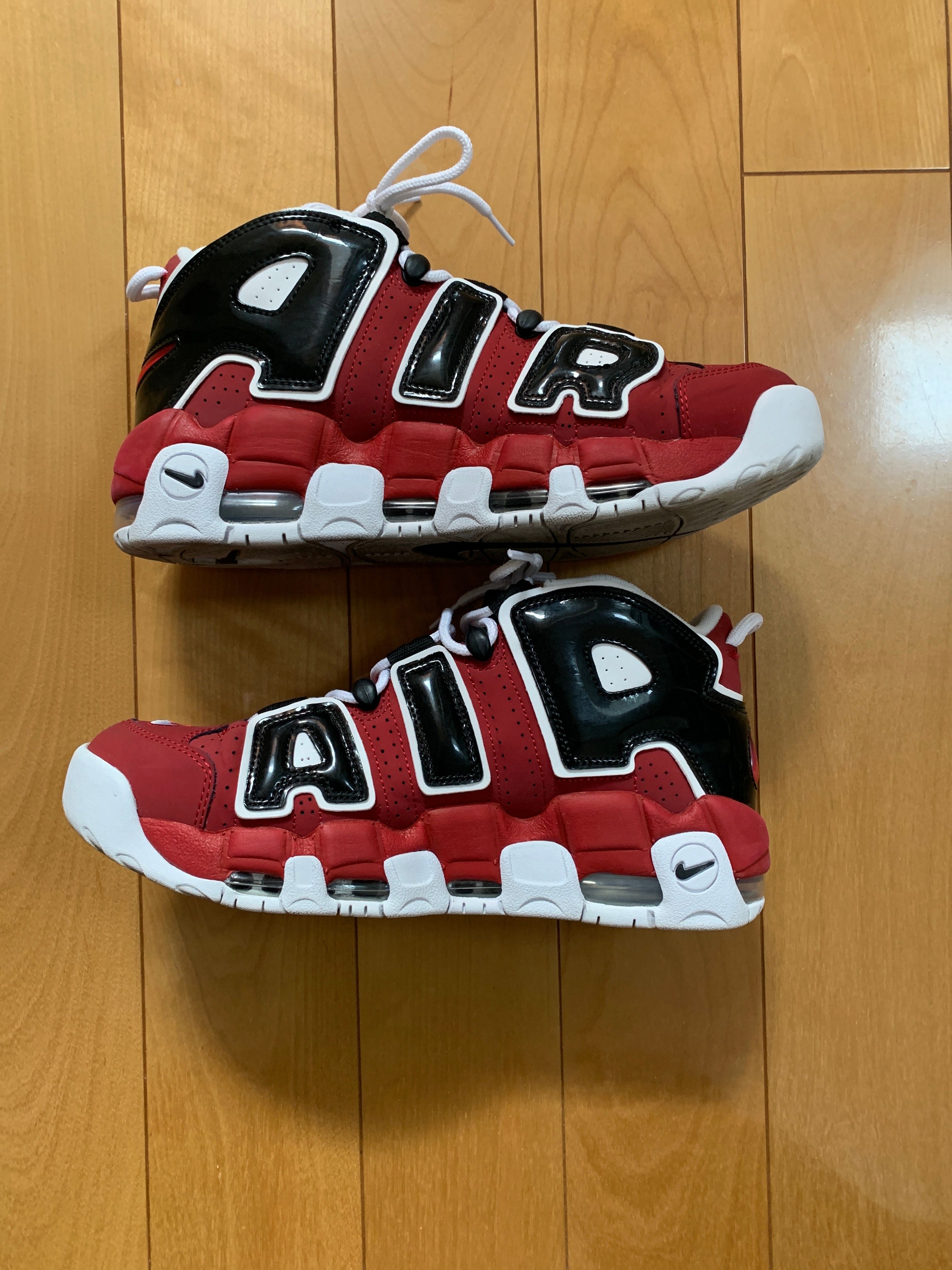 Nike Air More Uptempo ’96 "Black and Varsity Red" (2021) 
