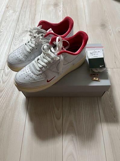 KITH × Nike Air Force 1 Low "White/Red"