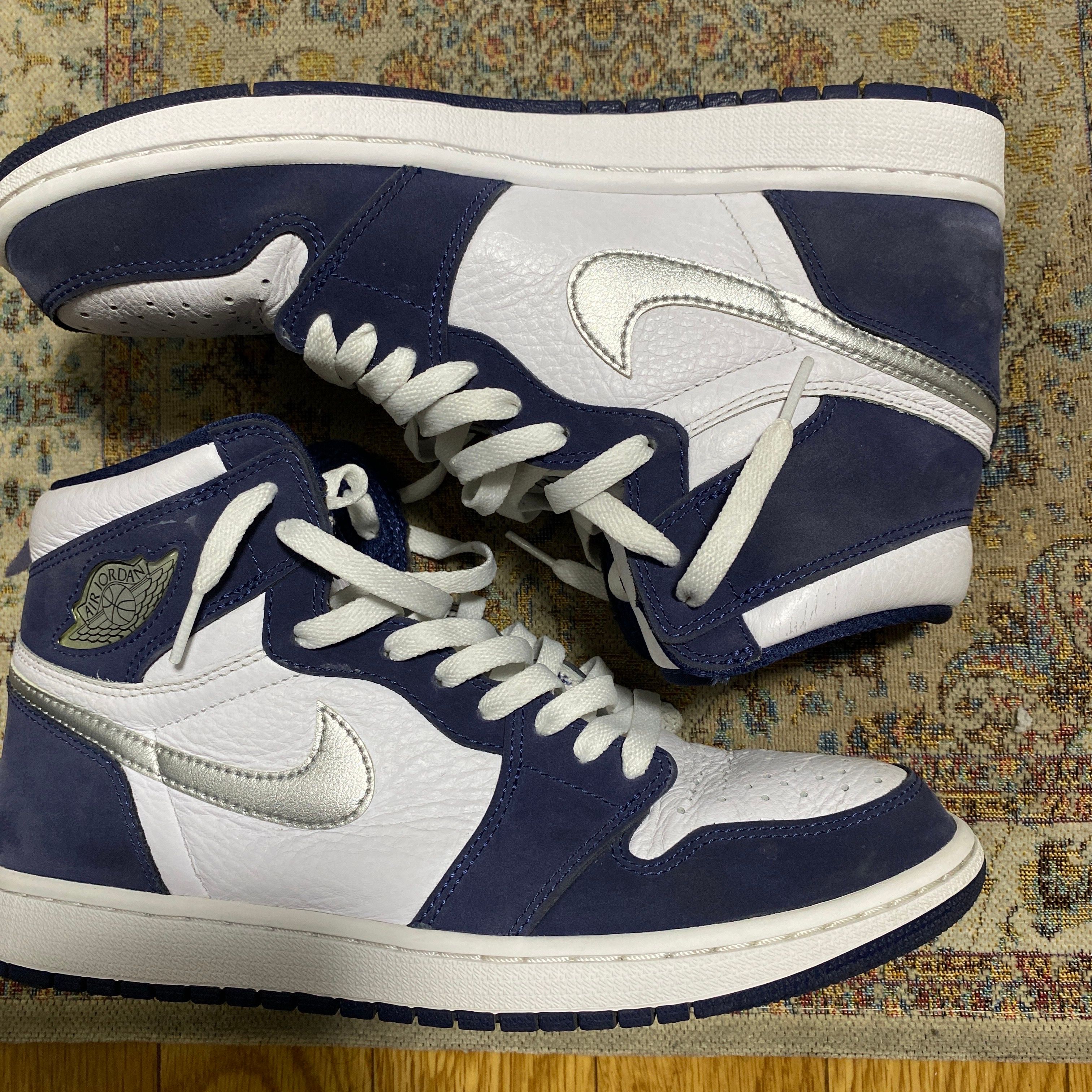 Nike Air Jordan 1 High OG CO.JP "White/Midnight Navy" (2020)(ブリーフケースなし)