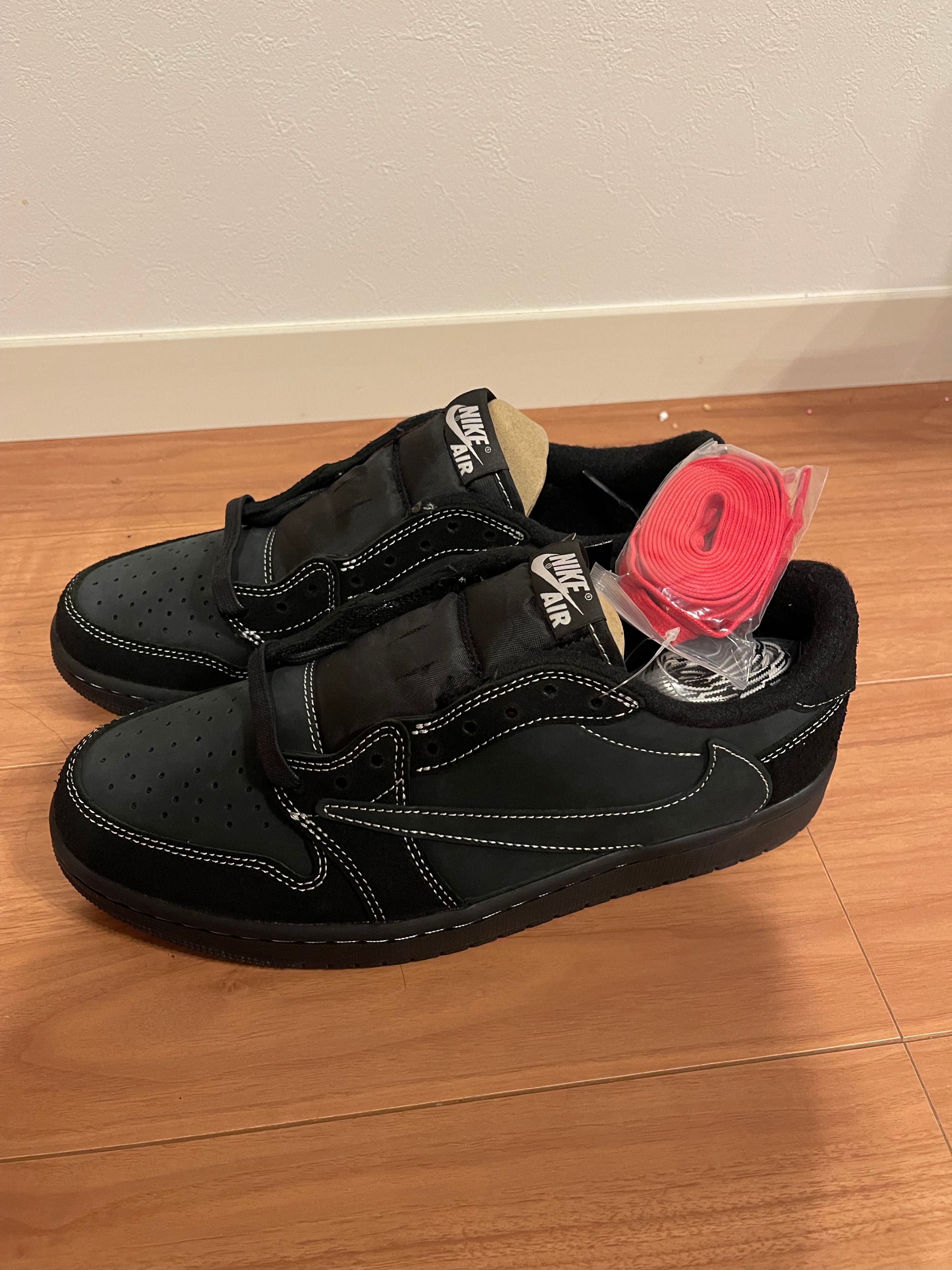 Travis Scott × Nike Air Jordan 1 Low OG SP "Black Phantom"