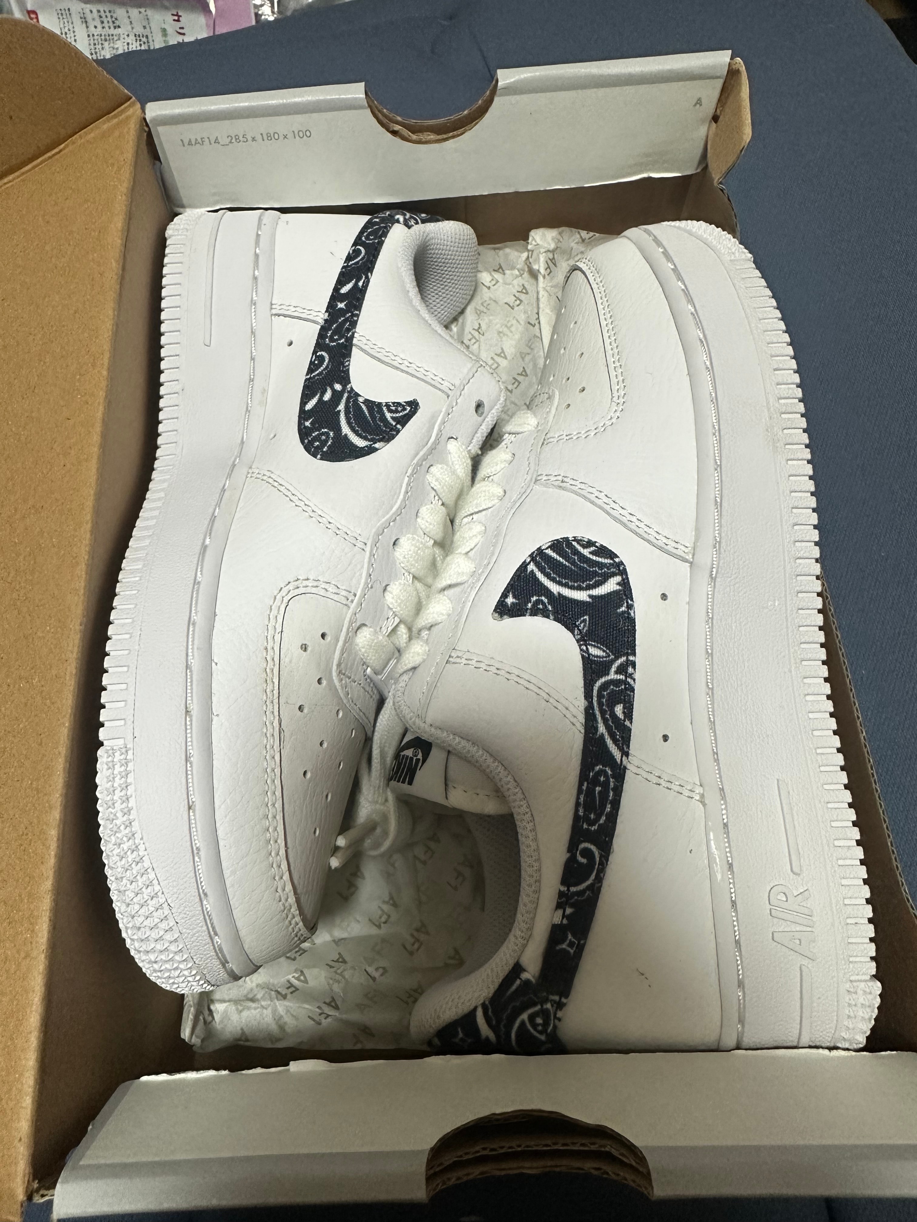 Nike Women's Air Force 1 Low '07 Essential "Black Paisley"