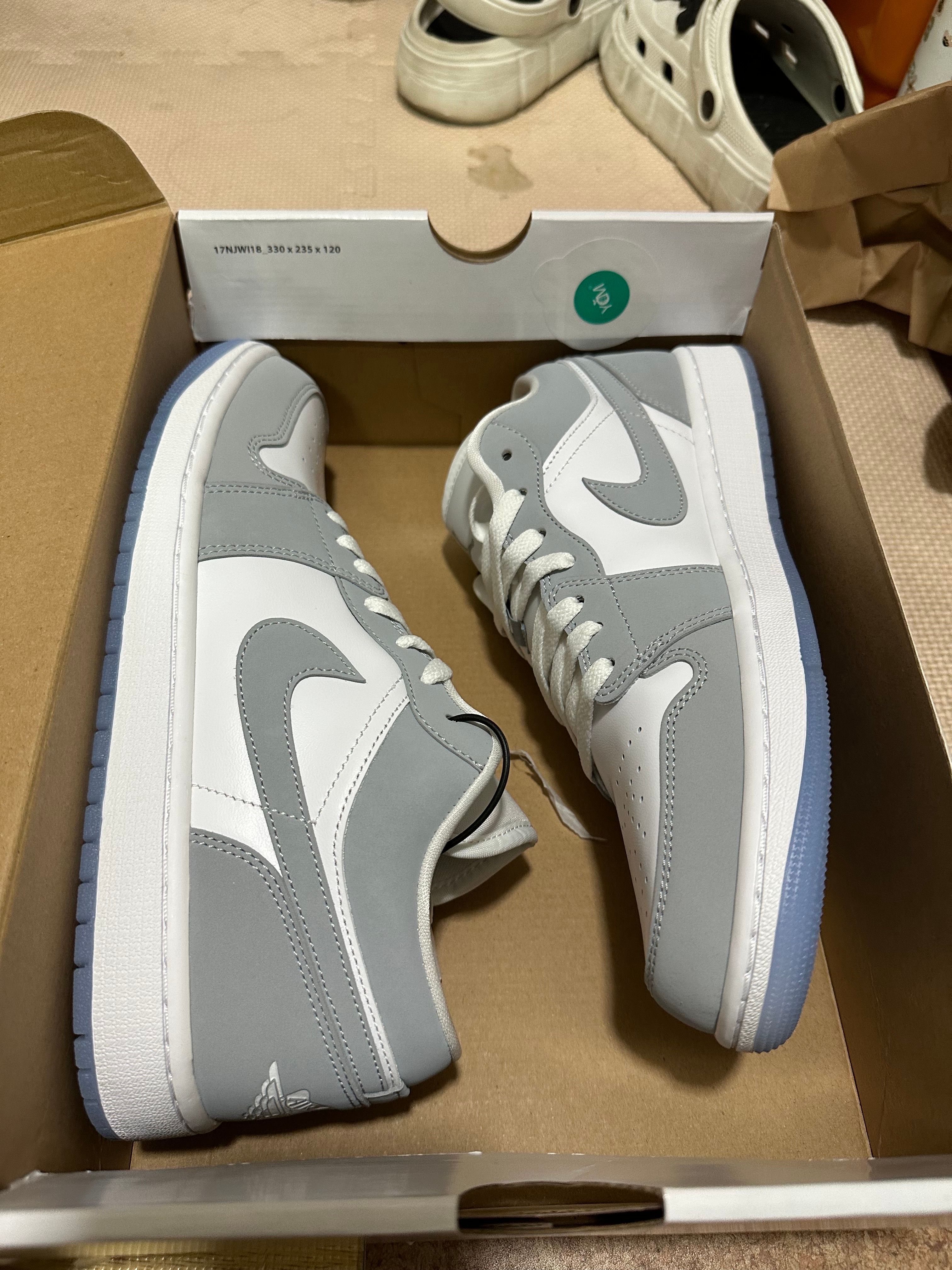 Nike Women's Air Jordan 1 Low "Wolf Grey"
