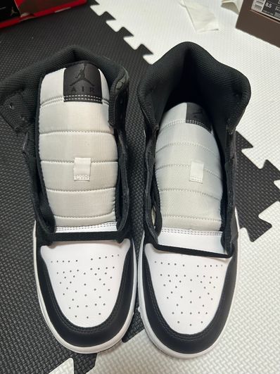 Nike Air Jordan 1 Mid "Panda Elephant/Safari"