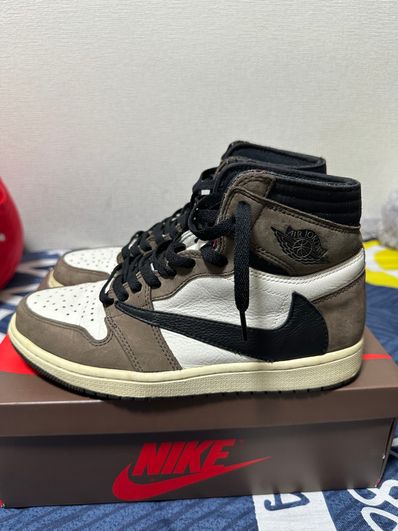 Travis Scott × Nike Air Jordan 1 Retro High OG TS SP "Sail/Dark Mocha"