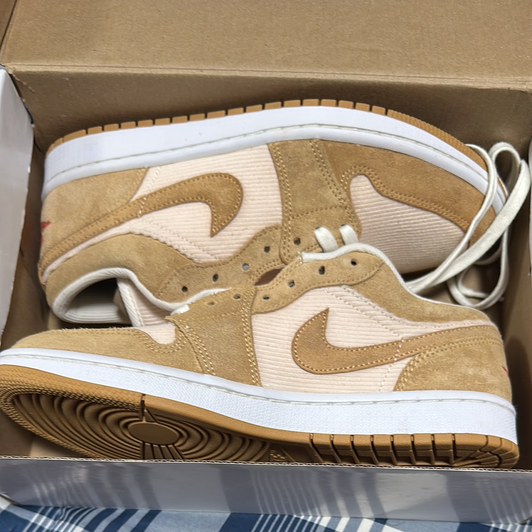 Nike Women's Air Jordan 1 Low "Corduroy And Suede"