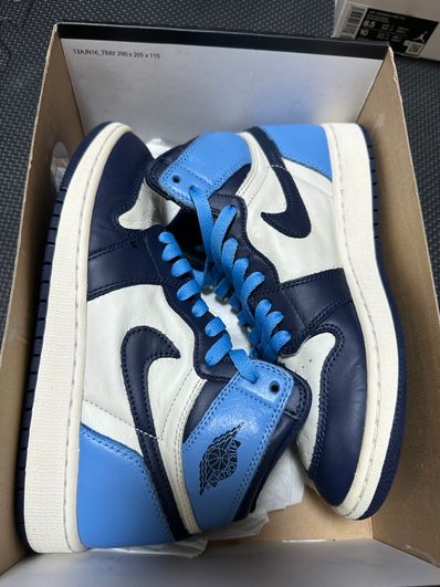 Nike GS Air Jordan 1 Retro High "Obsidian/University Blue"