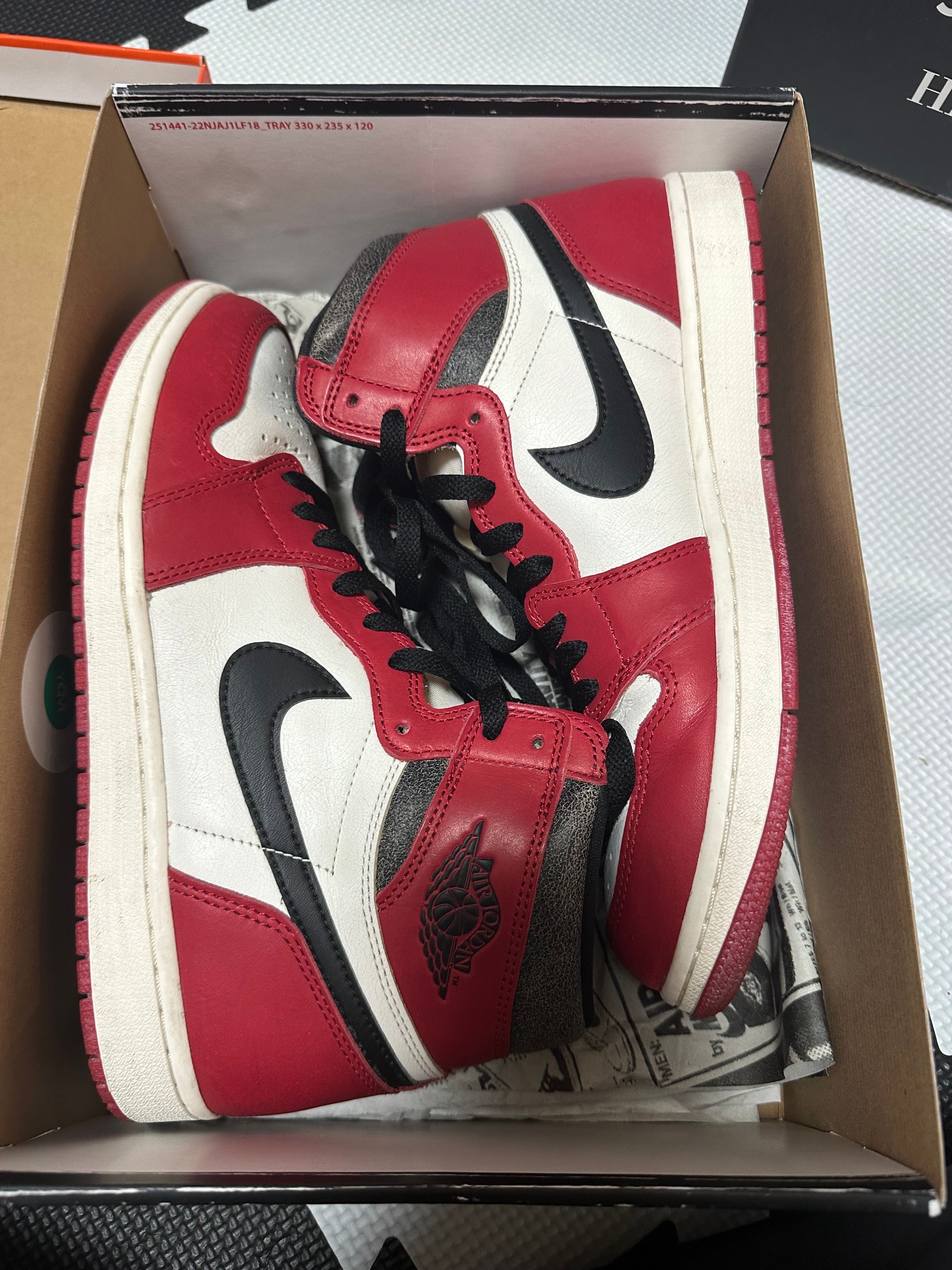 Nike Air Jordan 1 High OG "Lost & Found/Chicago"