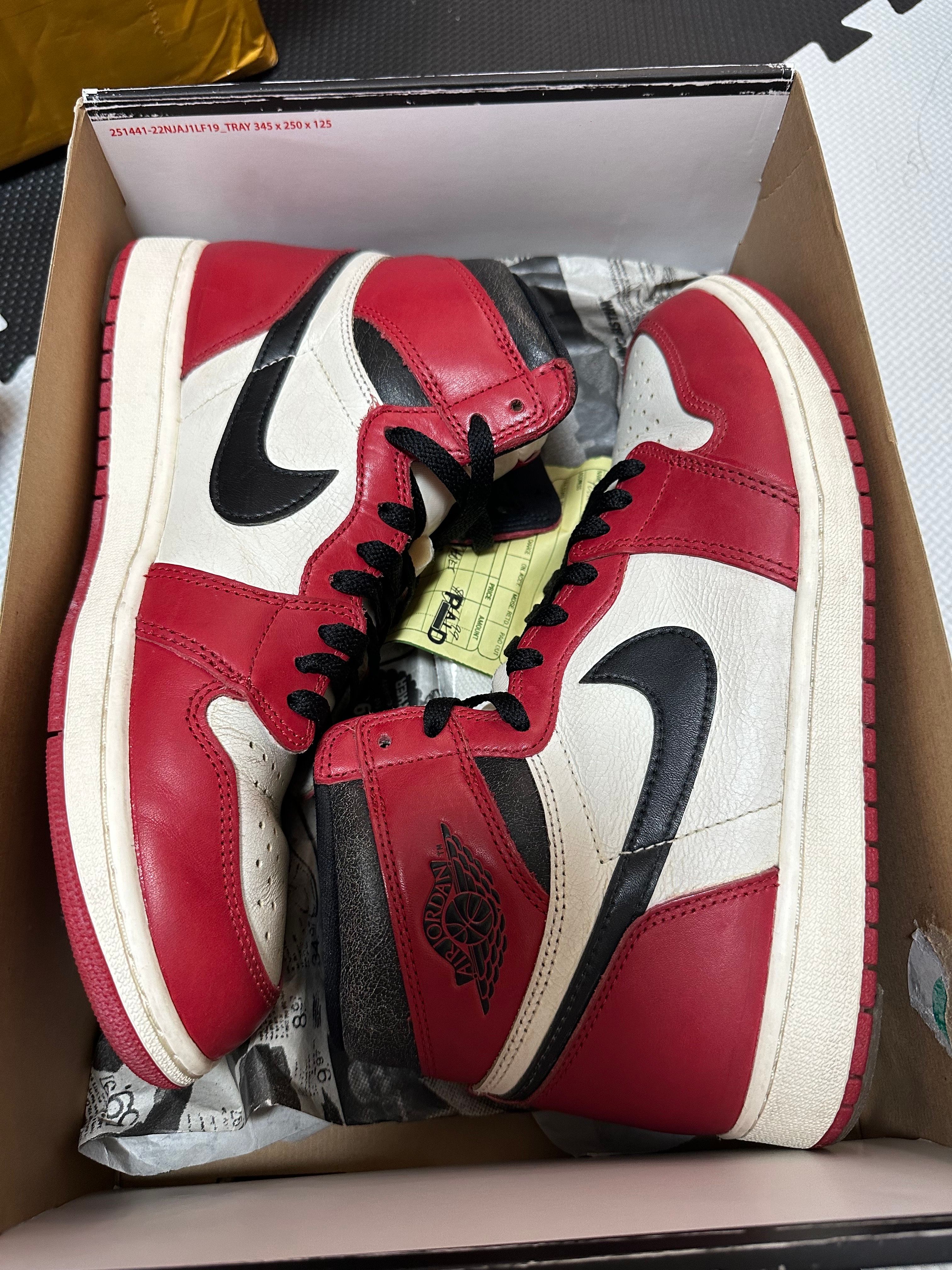 Nike Air Jordan 1 High OG "Lost & Found/Chicago"