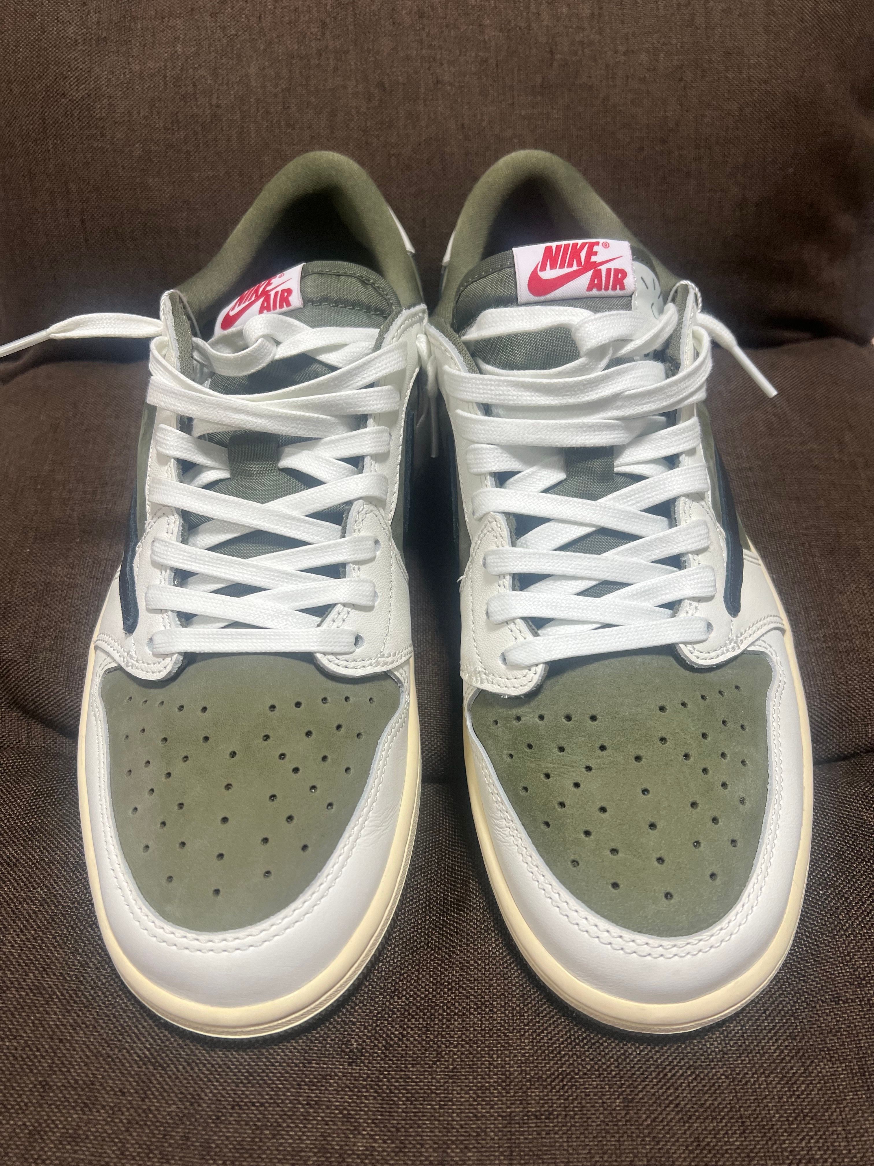 Travis Scott × Nike Air Jordan 1 Low OG SP "Reverse Olive"