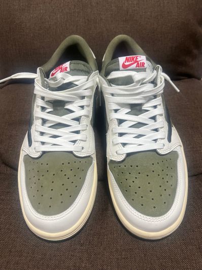 Travis Scott × Nike Air Jordan 1 Low OG SP "Reverse Olive"